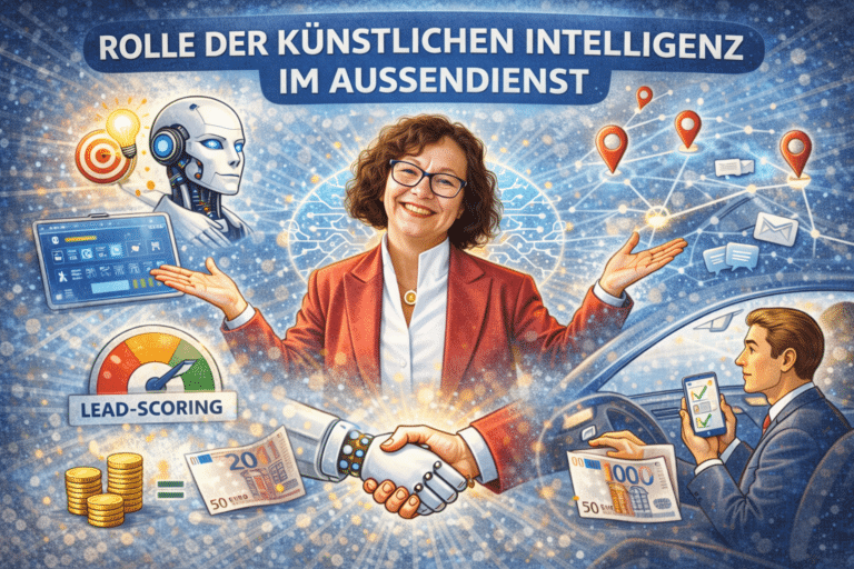 künstliche Intelligenz im Außendienst, KI im Vertrieb