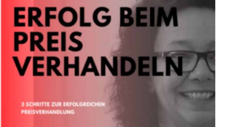 Erfolg in preisverhandlungen, erfolgreiche Preisverhandlung