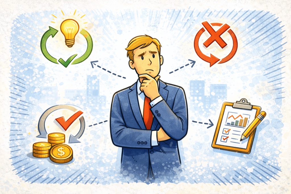 wie entscheiden Kunden Entscheidung Akquirieren der Akquise